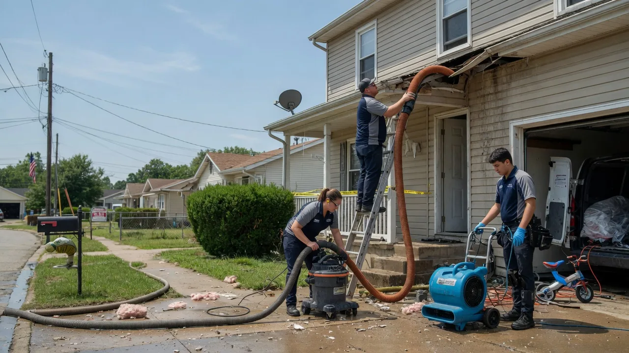 Water Damage Restoration in Maidens, VA near me